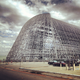 Illustration for article titled Googles Got a NASA Blimp Hangar To Go With Its Barge